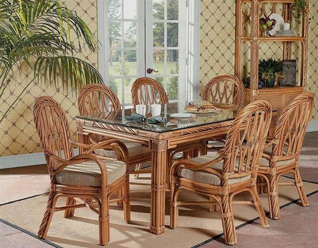 New Twist Dining Side Chairs Model 3320 from South Sea Rattan