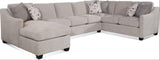 Oliver Indoor Sectional by Braxton Culler Made in the USA Model 731-3PC-SEC4