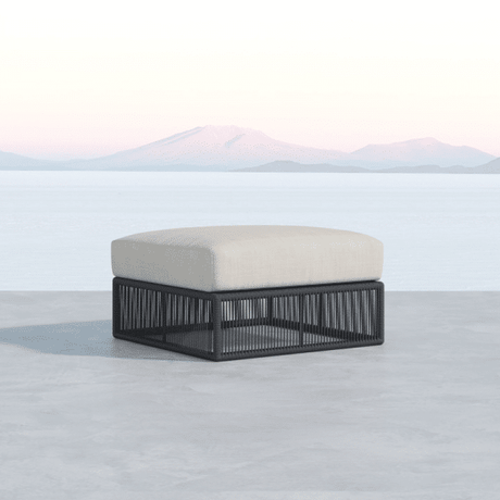 Milano Outdoor Ottoman by Sunset West Model 4101-OTT