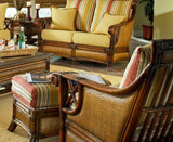 Pacifica Rattan Arm Chair with Deep Seating Comfort Adds Beauty to any Room