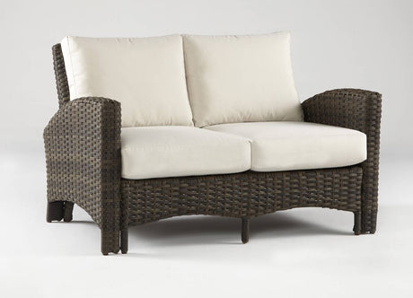Panama All Weather Patio Left Side Sectional Loveseat Model 78462 By South Sea Rattan