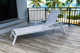 Panama Jack Mykonos Outdoor Sling Chaise Lounge PJO-2401-WHT-CL