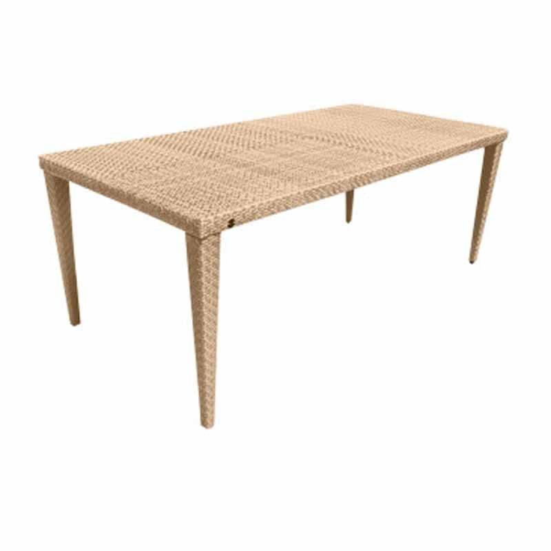 Austin Outdoor Rectangular Table by Panama Jack Model PJO-3801-NAT-RT