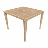 Austin Outdoor Square Dining Table by Panama Jack Model PJO-3801-NAT-SQ