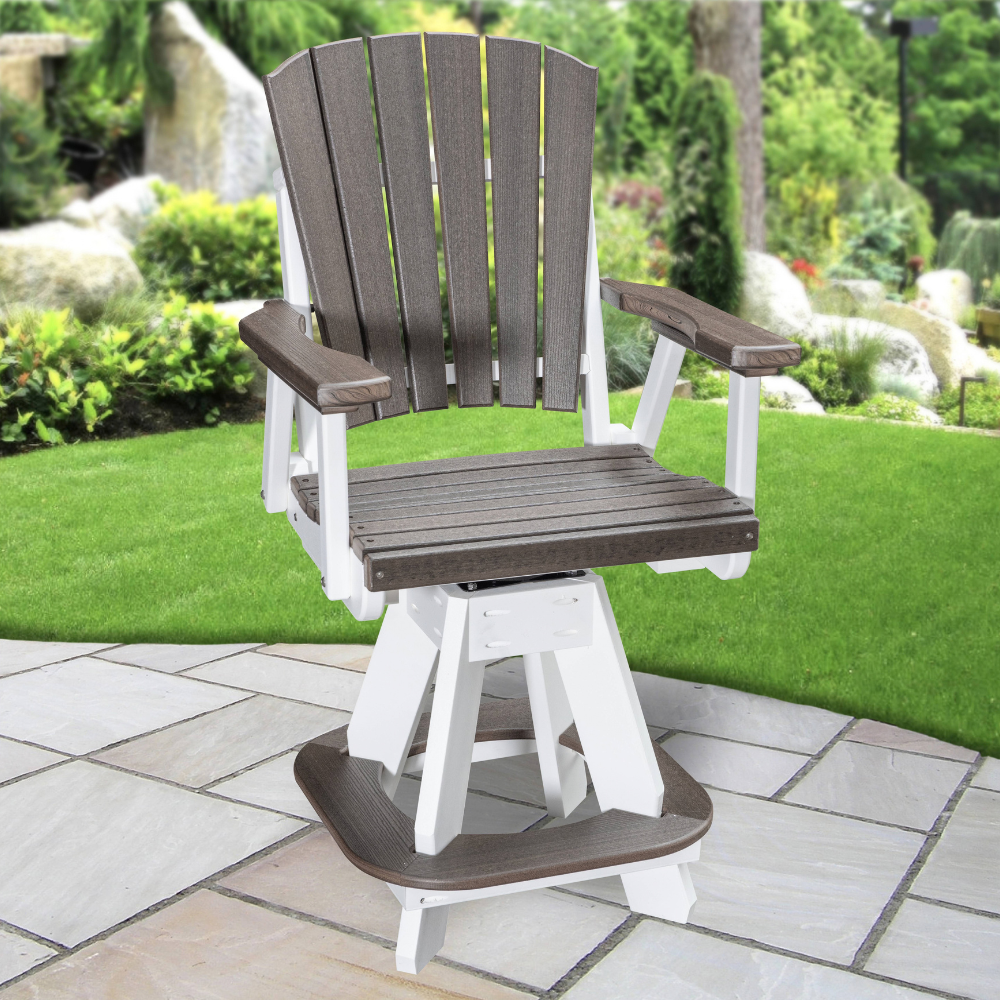 Premier Patio Counter Height Swivel Arm Chair