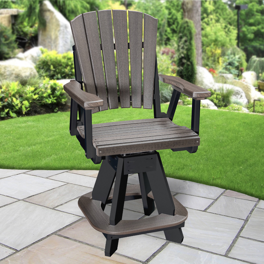 Premier Patio Counter Height Swivel Arm Chair