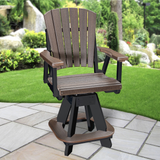 Premier Patio Counter Height Swivel Arm Chair