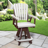 Premier Patio Counter Height Swivel Arm Chair