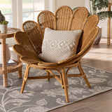 Rayong Wicker Fair Rattan Accent Blossom Chair