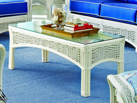 Regatta 5 Pc Coastal White Rattan Living Room Set Model R-W-SUNRM from Spice Island Wicker