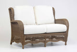 Riviera 3 Pc Outdoor Set with Loveseat, Coffee Table, and End Table 75302-75344-75343 By South Sea Rattan