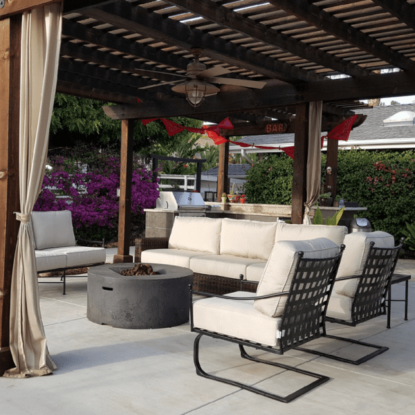 Provence Outdoor Rocking Club Chair by Sunset West Model 3201-21R