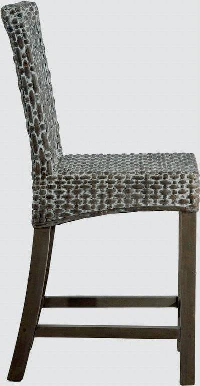 Sand Creek Vintage Smoke Finish Barstool Model B766 By Capris Furniture