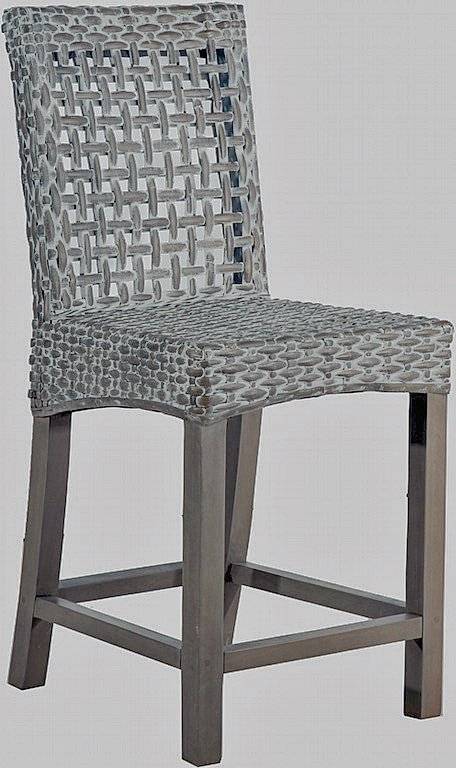 Sand Creek Vintage Smoke Finish Barstool Model B766 By Capris Furniture