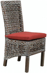 Sand Creek Vintage Smoke Finish Dining Side Chair Model SC766 By Capris Furniture