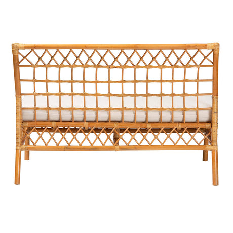 Sea Point Wicker Fair Rattan Dining or Bed Bench