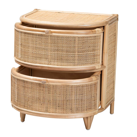 Fresno Wicker Fair Rattan Nightstand