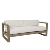 Coastal Teak Outdoor Sofa by Sunset West Model 5501-23