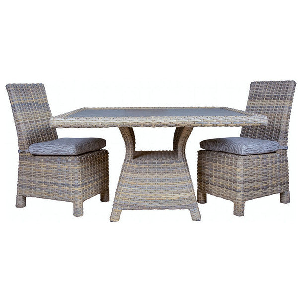 Islamorada Outdoor Wicker 3 Pc Dining Set by Beachcraft Model TB9810-SET