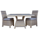 Islamorada Outdoor Wicker 3 Pc Dining Set by Beachcraft Model TB9810-SET