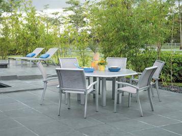 Kendall Outdoor Sling Balcony Height Stacking Cafe Chair by Telescope Casual Model 1324-9K80