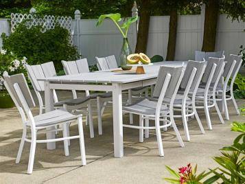 Avant Outdoor MGP Aluminum Stacking Dining Chair by Telescope Casual Model 2409H-89L0