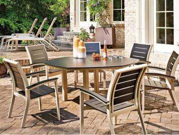 Bazza Outdoor MGP Stacking Bistro Chair by Telescope Casual Model 2408-8Z60