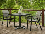 Bazza Outdoor MGP Stacking Bistro Chair by Telescope Casual Model 2408-8Z60