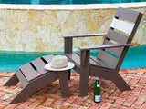 Hudson Outdoor MGP Arm Ottoman Model 2403-2H80