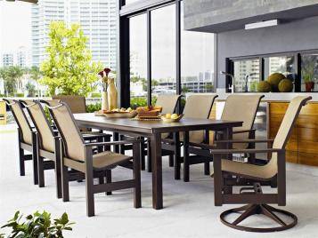 Leeward Outdoor MGP Sling Supreme Arm Chair by Telescope Casual Model 503-9530