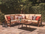 Leeward Outdoor MGP Cushion Right Arm Two-Seat Hidden Motion Section by Telescope Casual Model 1824-8550