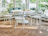 Nola Outdoor MGP Aluminum Dining Chair by Telescope Casual Model 2477-NC70