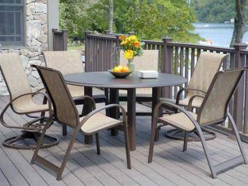 Primera Outdoor Sling Swivel Rocker by Telescope Casual Model 520-9840