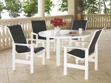 Leeward Outdoor MGP Sling Arm Chair by Telescope Casual Model 501-9410