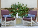 Wexler Outdoor MGP Cushion Chat Height Arm Chair by Telescope Casual Model 1953-5W70