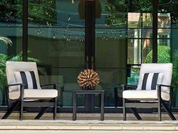 Wexler Outdoor MGP Cushion Chat Height Swivel Rocker by Telescope Casual Model 1954-5W60