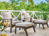 Wexler Outdoor MGP Cushion Chat Height Ottoman by Telescope Casual Model 2246-5W00
