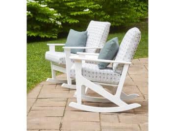 Wexler Outdoor MGP Cushion Chat Height Rocker by Telescope Casual Model 2390-5W30