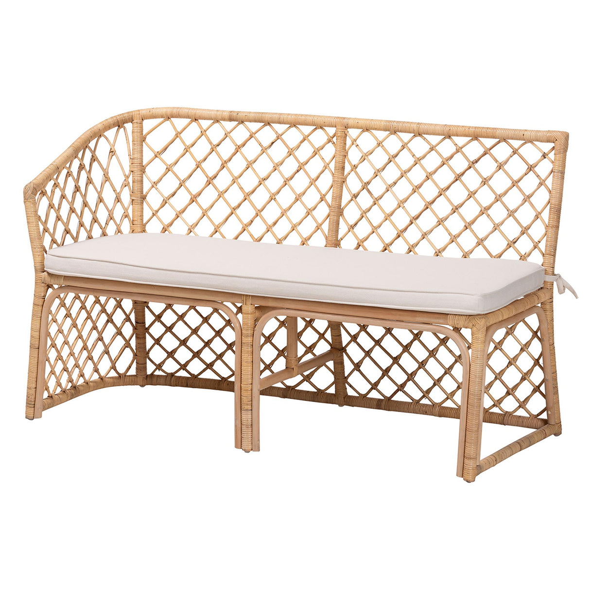 Wicker Fair Rattan Terrapin 3 Pc Dining Nook Set
