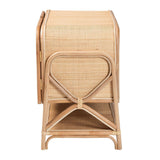Tinian Wicker Fair Rattan Media or Buffet Cabinet