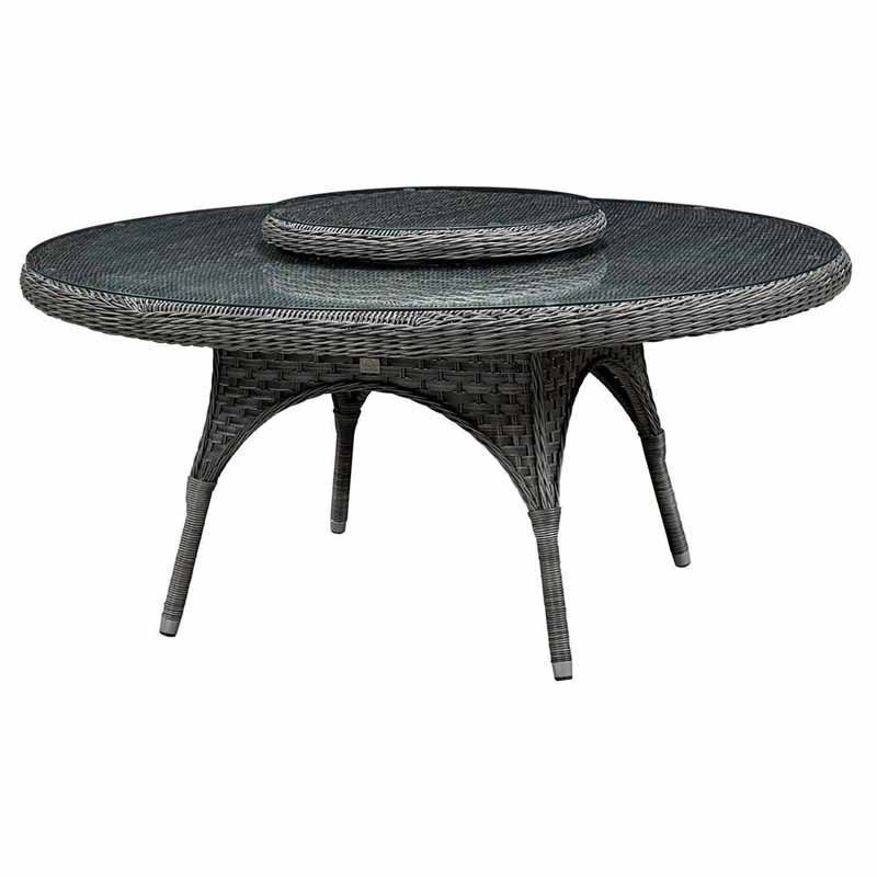 Lorca Outdoor Patio Wicker 7 Pc Dining Set Model AC9852-TL9852 from Beachcraft Furniture