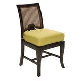 Traders Wood and Wicker Dining Side Chair TR-21 by Designer Wicker Tribor