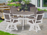 Premier Patio Five Piece Round Dining Height Dining Set