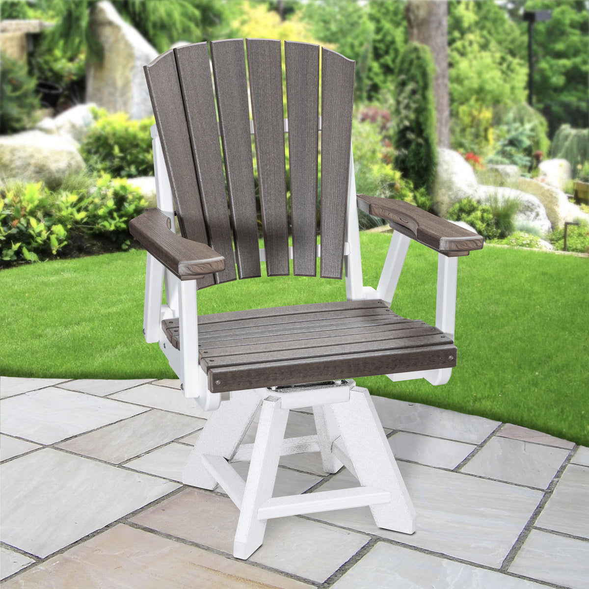 Premier Patio Dining Height Swivel Arm Chair