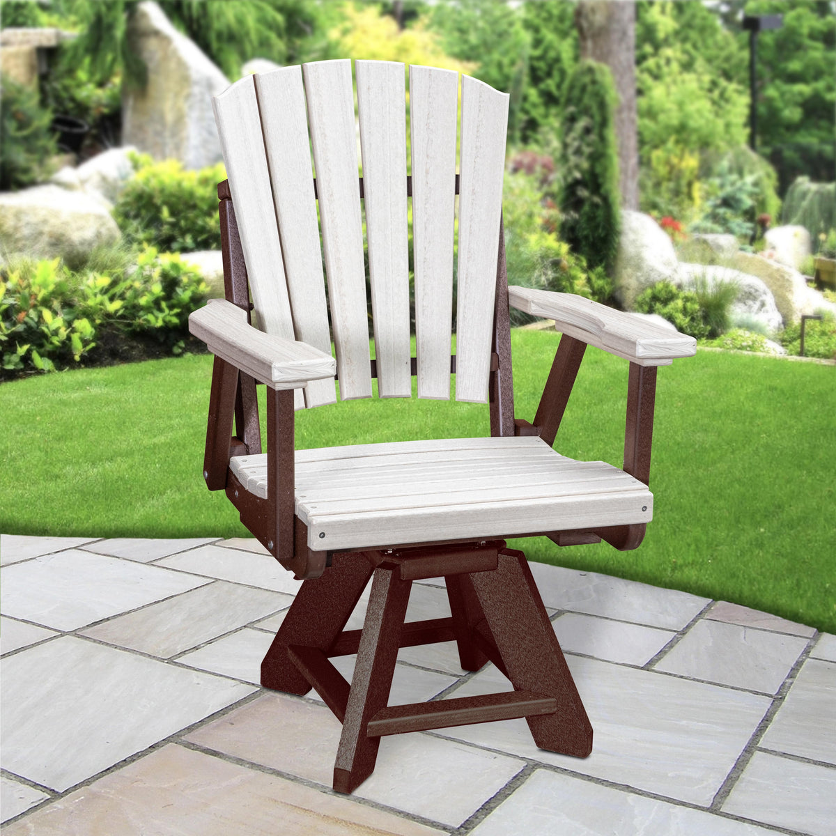 Premier Patio Dining Height Swivel Arm Chair