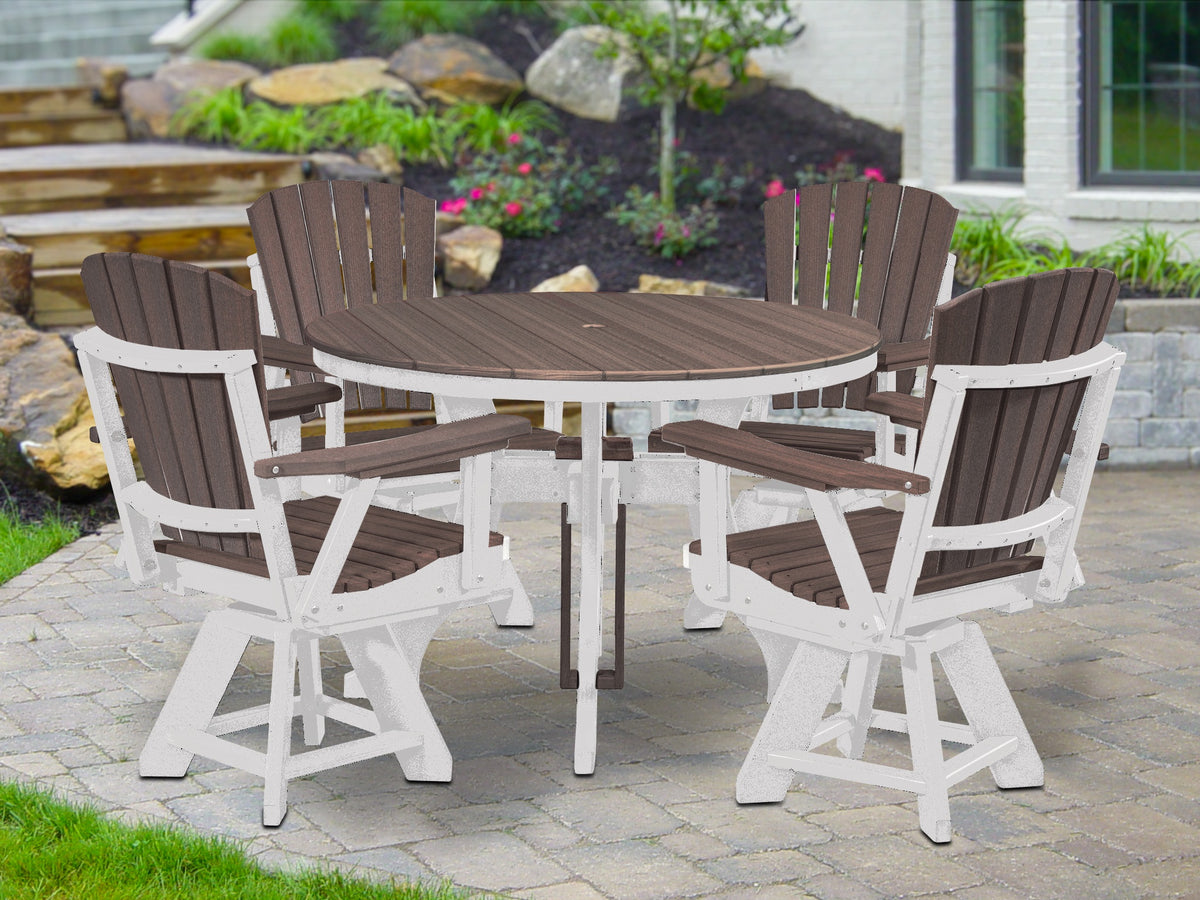 Premier Patio Five Piece Round Dining Height Dining Set