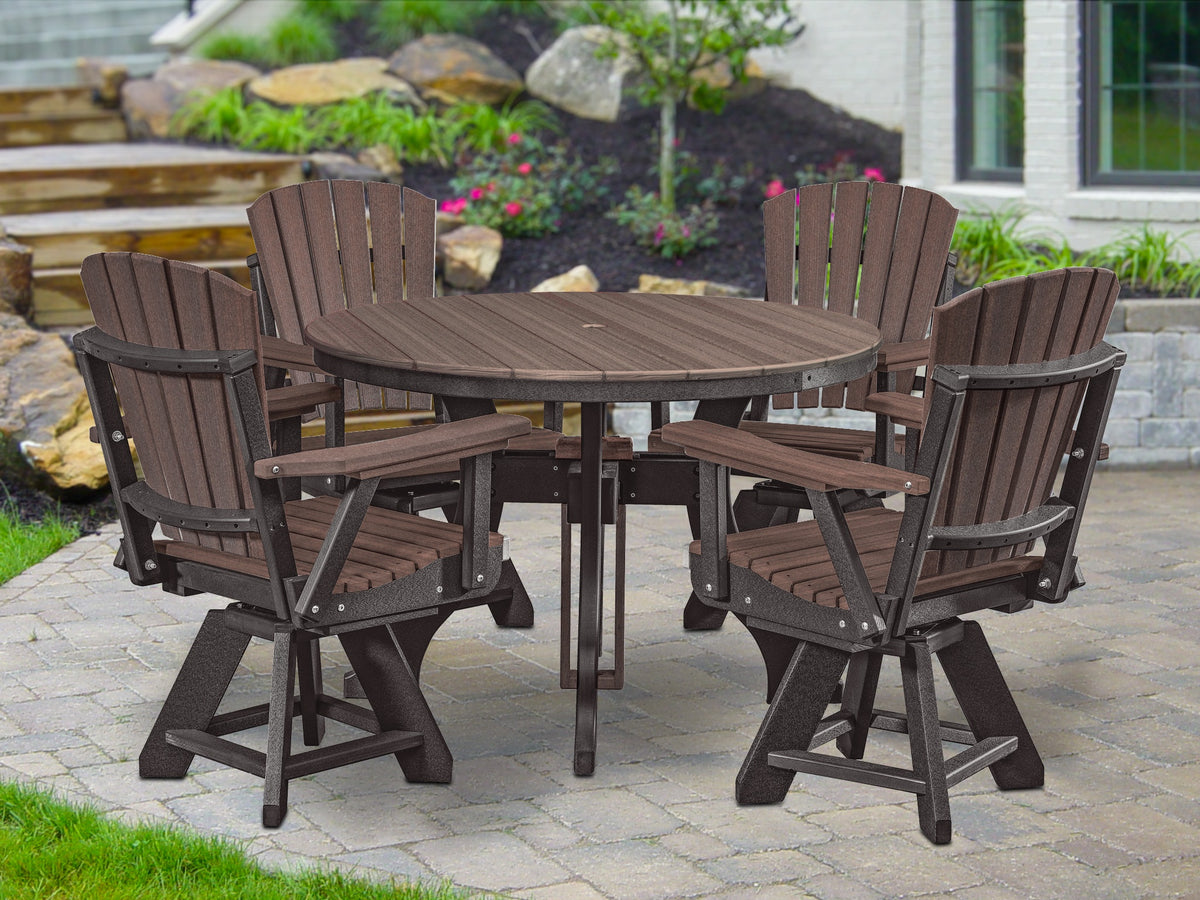 Premier Patio Five Piece Round Dining Height Dining Set