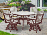 Premier Patio Five Piece Round Dining Height Dining Set