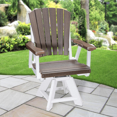 Premier Patio Dining Height Swivel Arm Chair