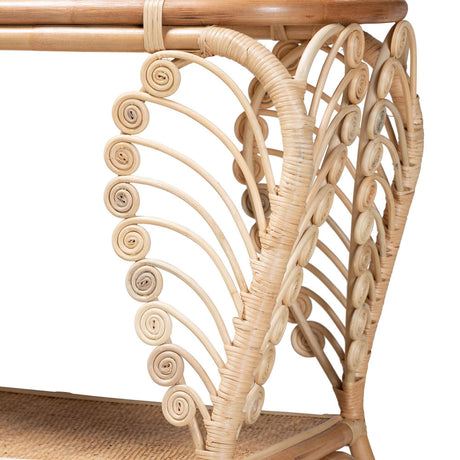 Versailles Wicker Fair Rattan Console or Sofa Table